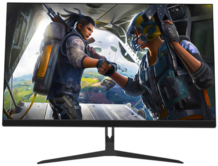 60Hz LED gaming monitor 27 inch 4K Fhd display ips lcd pc computer monitor with colored lights