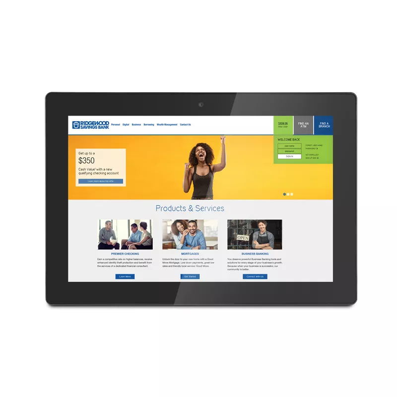 Wholesale 14 Inch A64 1920×1080P Wall Mounted Touch Screen Tablet Android