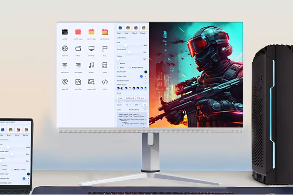 Custom gaming monitor, support OEM/ODM