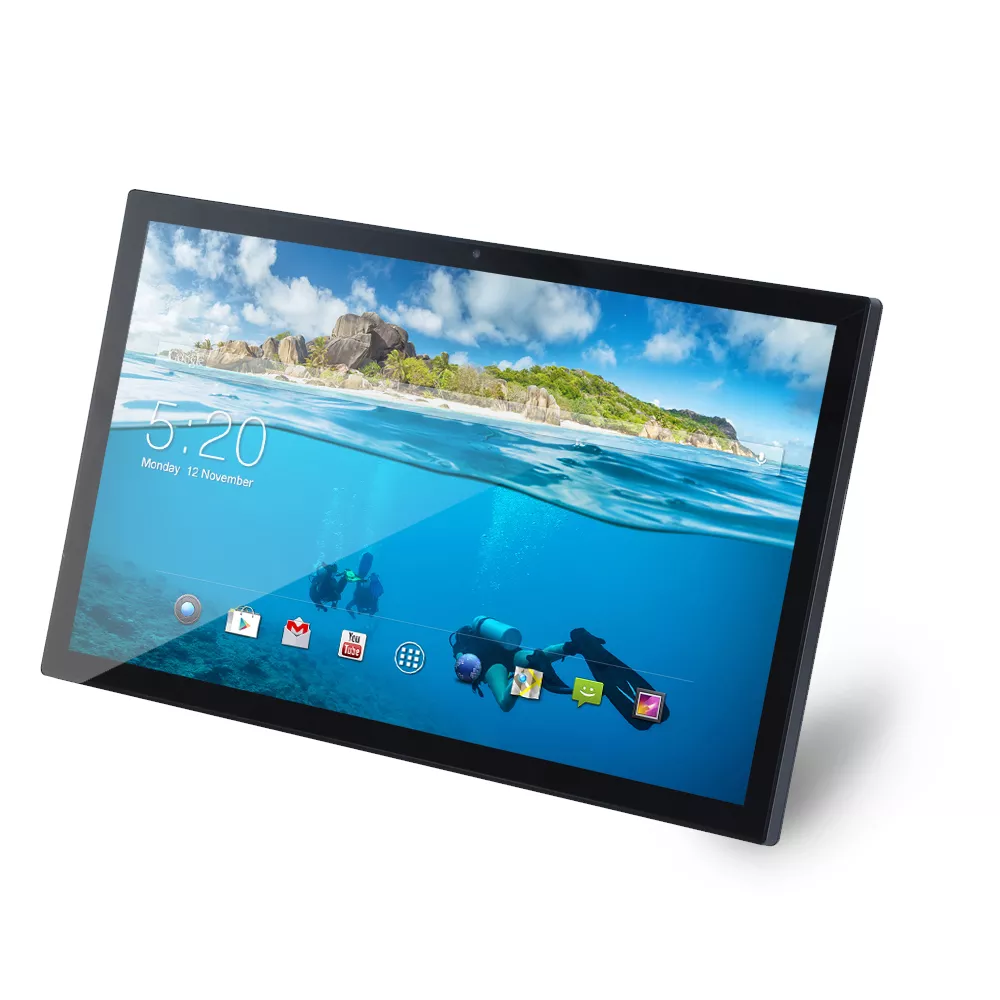 New 4+64GB Large Memory Frameless 15.6 Inch RK3588 Ultra-Thin Plastic Shell Wall Mounted Tablet