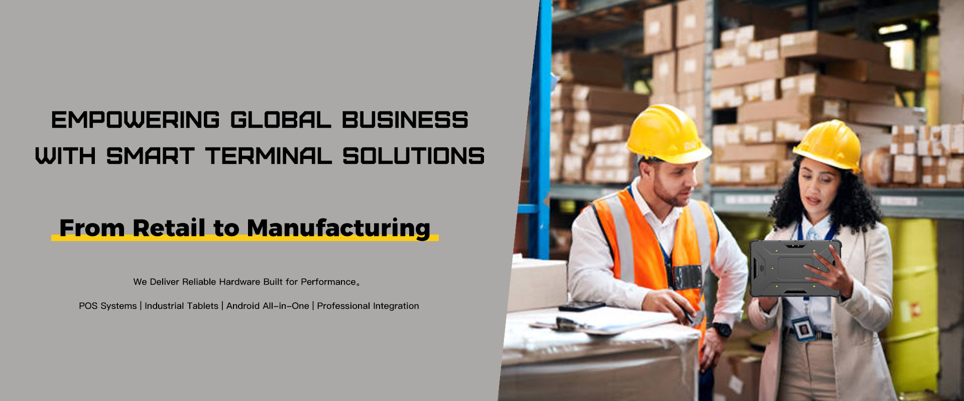 RUGGED TABLETS – Built for Harsh Work Environments