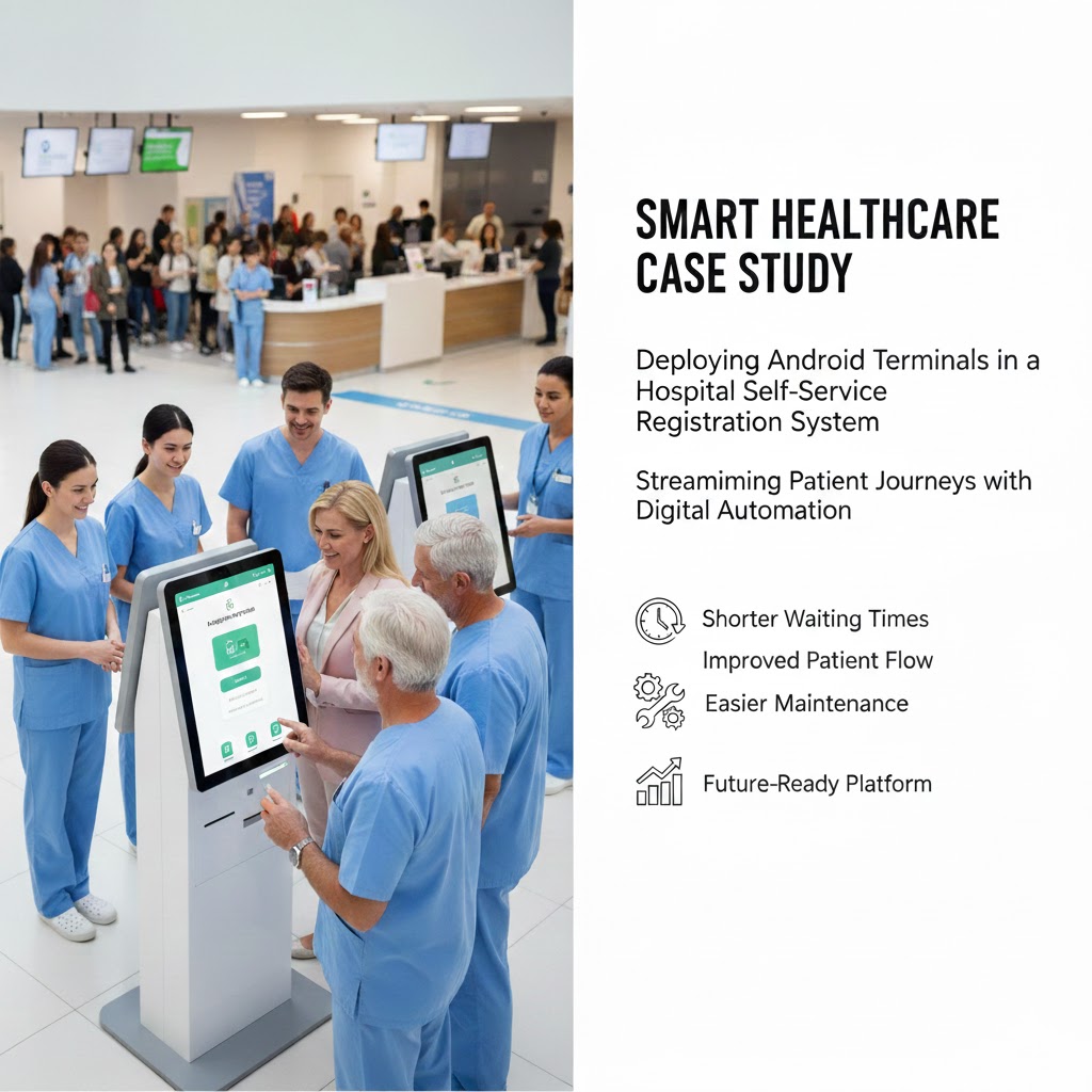 Smart Healthcare Case Study: Implementing Android Terminals for Hospital Self-Service Registration