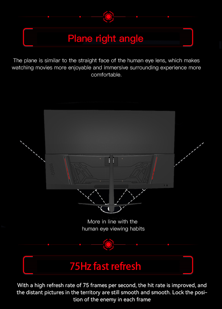 Custom esports display, support OEM/ODM