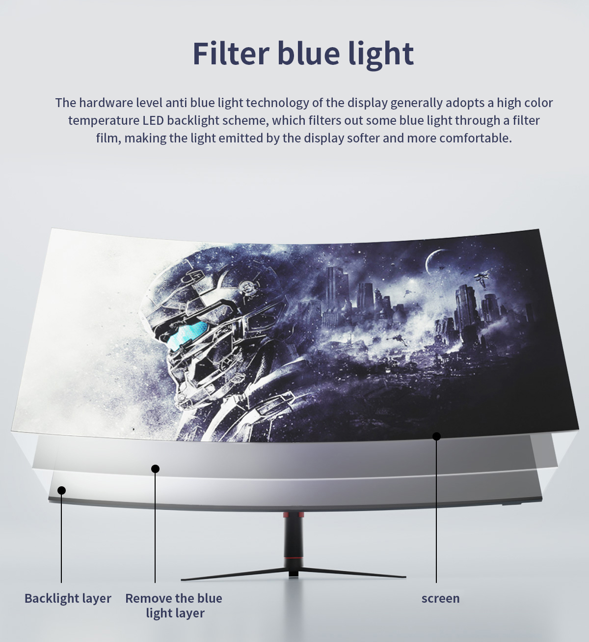 Custom esports display, support OEM/ODM