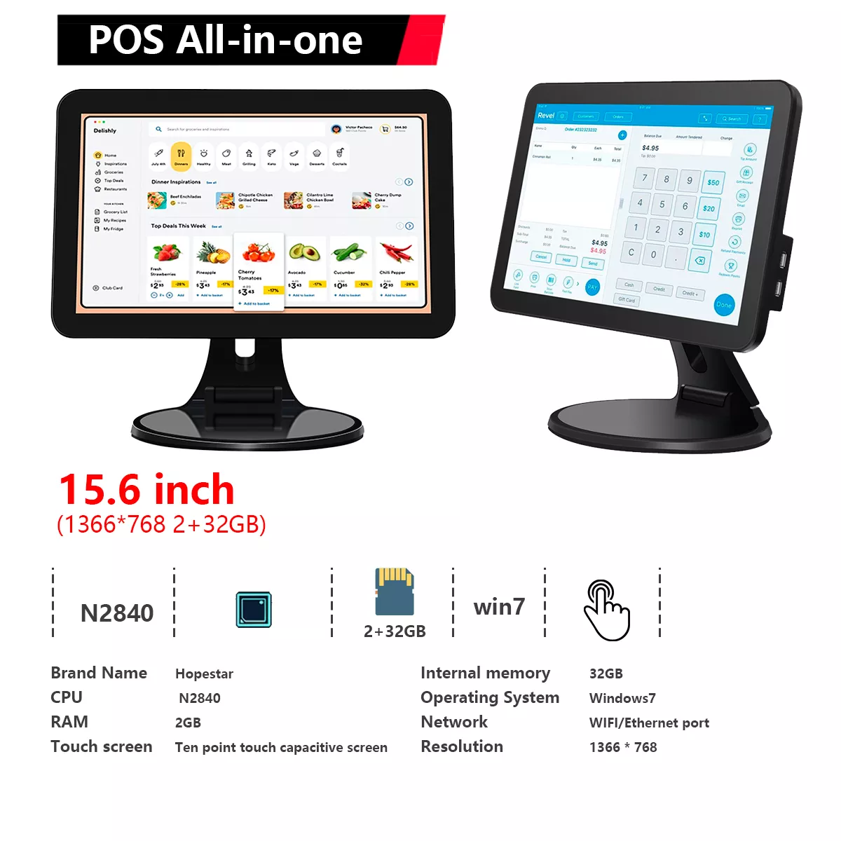 OEM/ODM cash register all-in-one machine source factory