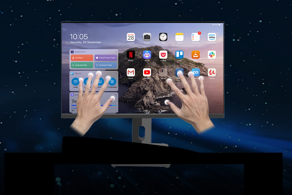 Capacitive touch screen source factory, support OEM/ODM