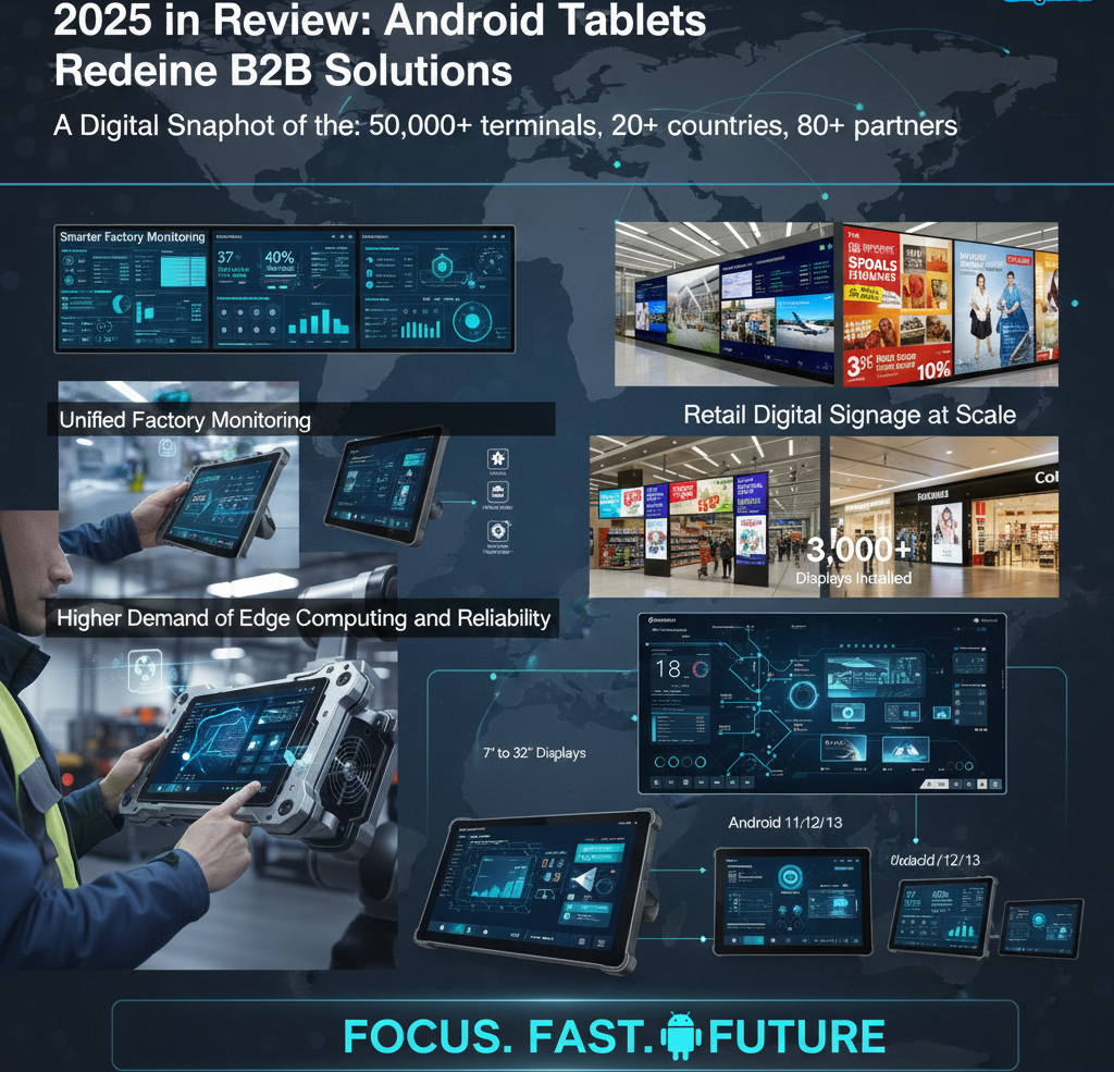 2025 in Review: The Year Android Tablets Accelerated Globa Innovation