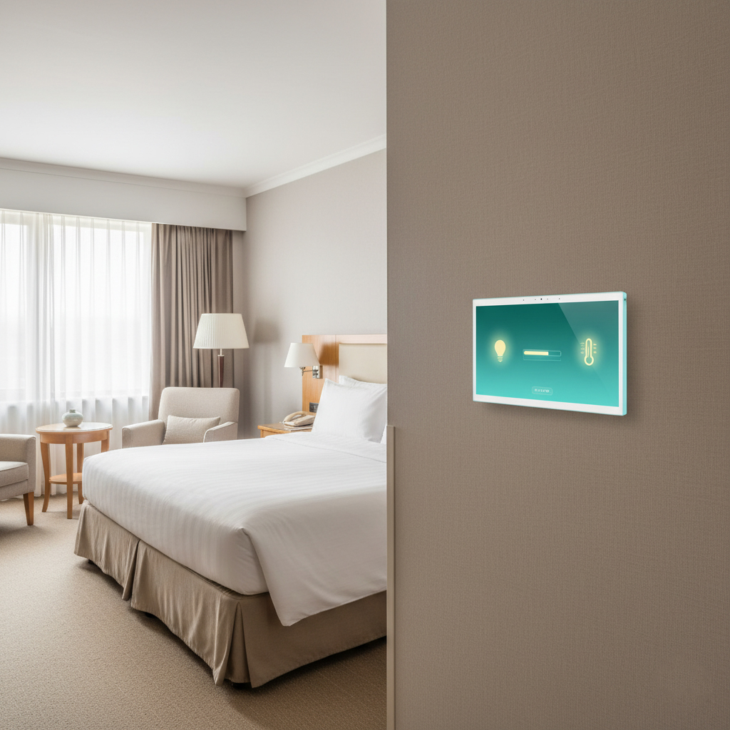 Redefining Luxury Hotel Rooms Through Intelligent Control Tablets