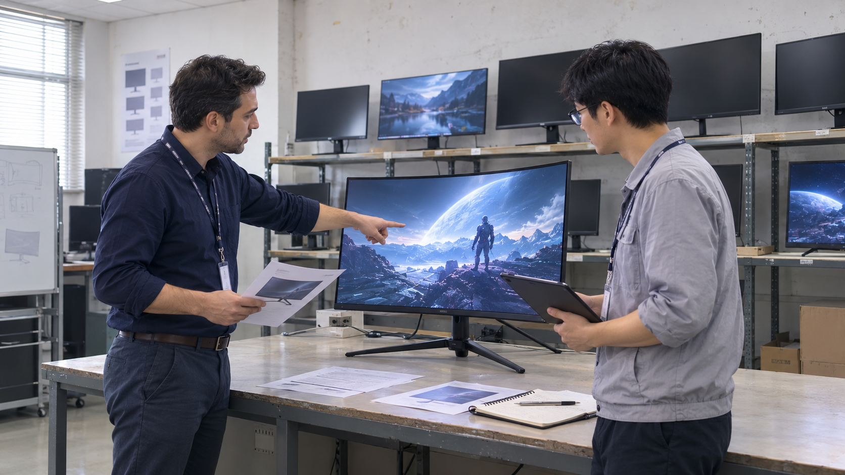 How a Spanish Distributor Planned Its Own-Brand Gaming Monitor Line with OEM Support